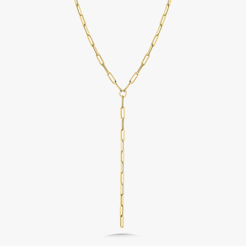 Lariat Paperclip Necklace