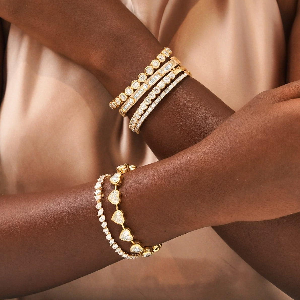 Lennox Baguette Bangle 3.37 ctw – RWFJ