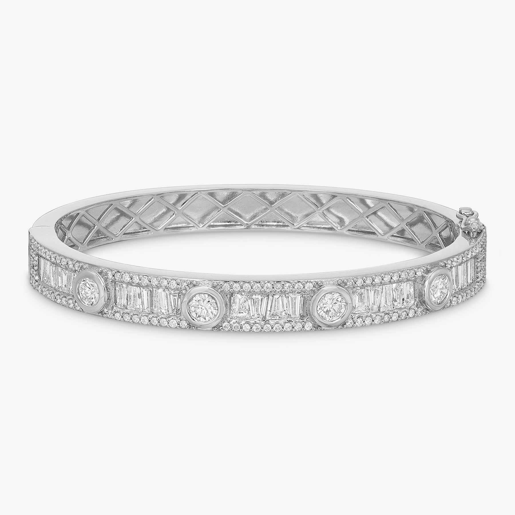 Lennox Baguette Bangle 3.37 ctw – RWFJ