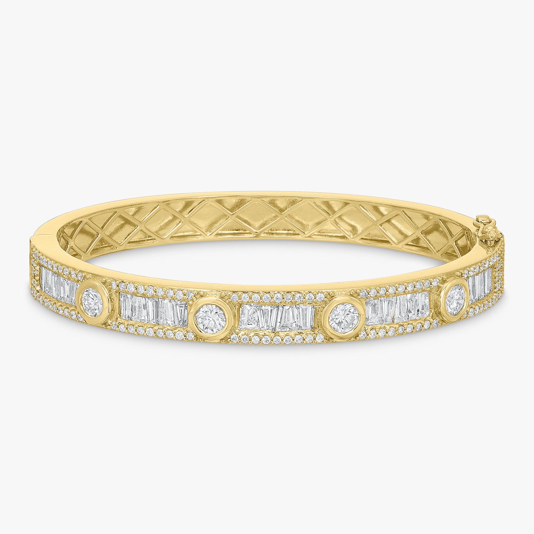Lennox Baguette Bangle 3.37 ctw – RWFJ