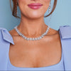 Leonie Dancing Floral Marquise & Pear Diamond Necklace 48 ctw