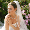 Leonie Dancing Floral Marquise & Pear Diamond Necklace 48 ctw