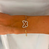 Little Posie Charlie Cloud® Floating Diamond Butterfly Bracelet 0.70 ctw

