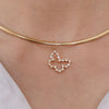 Little Posie Charlie Cloud® Floating Diamond Butterfly Charm 0.70 ctw