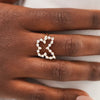 Little Posie Charlie Cloud® Floating Diamond Butterfly Ring