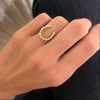 Little Posie Charlie Cloud® Floating Diamond Horseshoe Ring