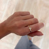 Little Grace Diamond Cross Ring