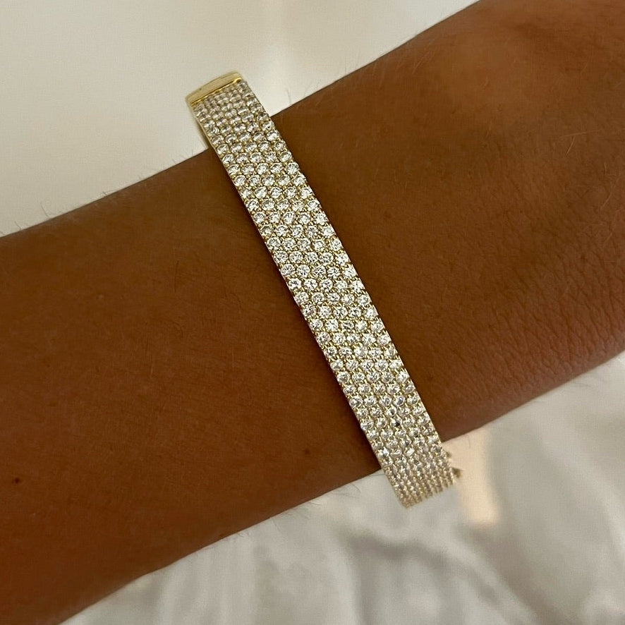 Liv 5 row bangle