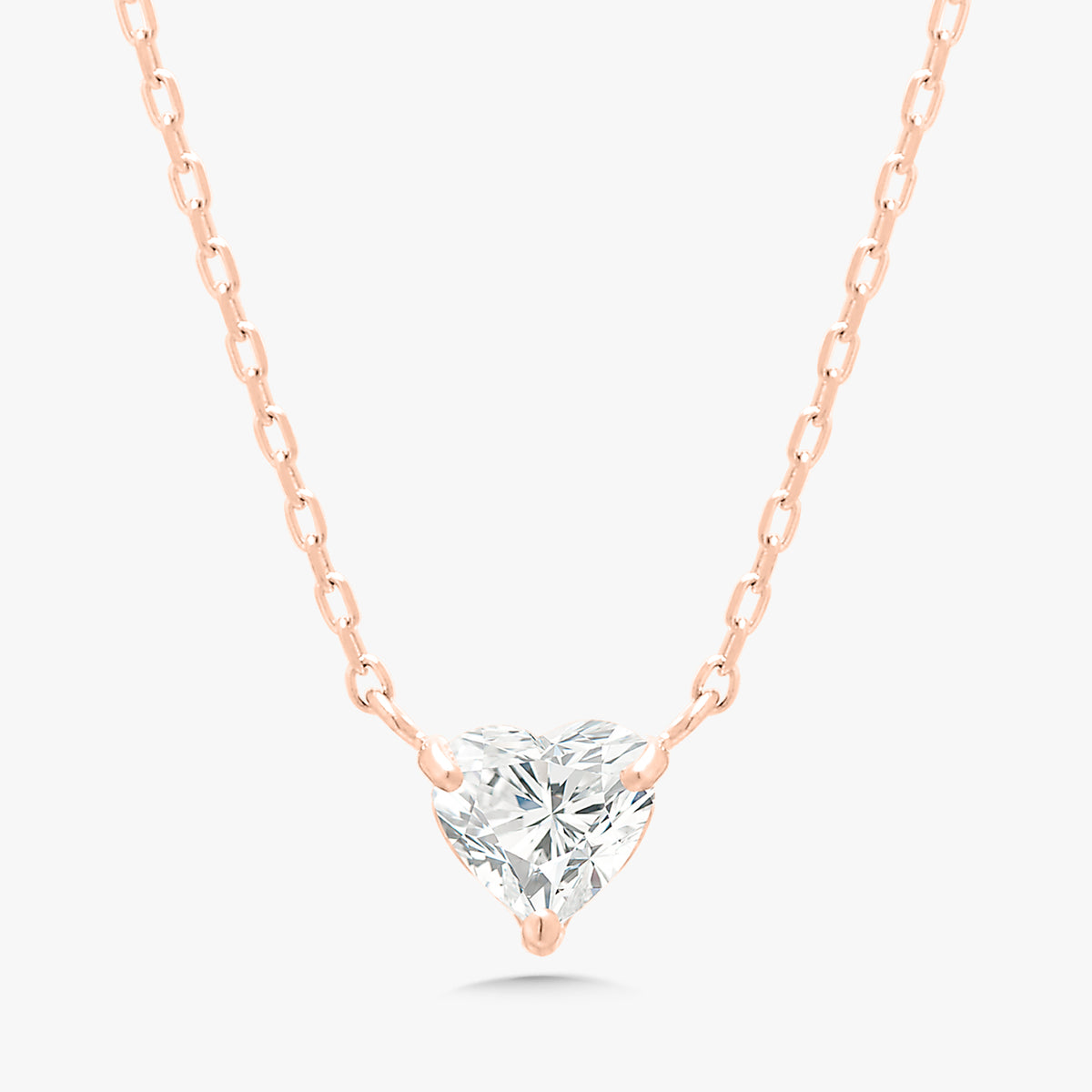 Lover Diamond Heart Necklace
