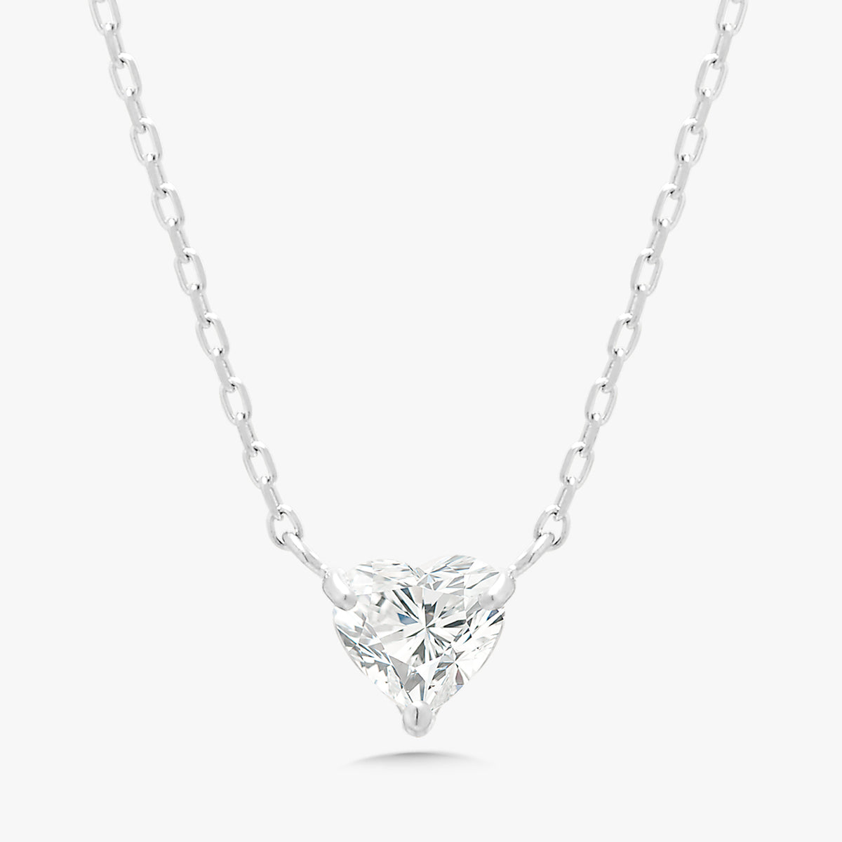 Lover Diamond Heart Necklace