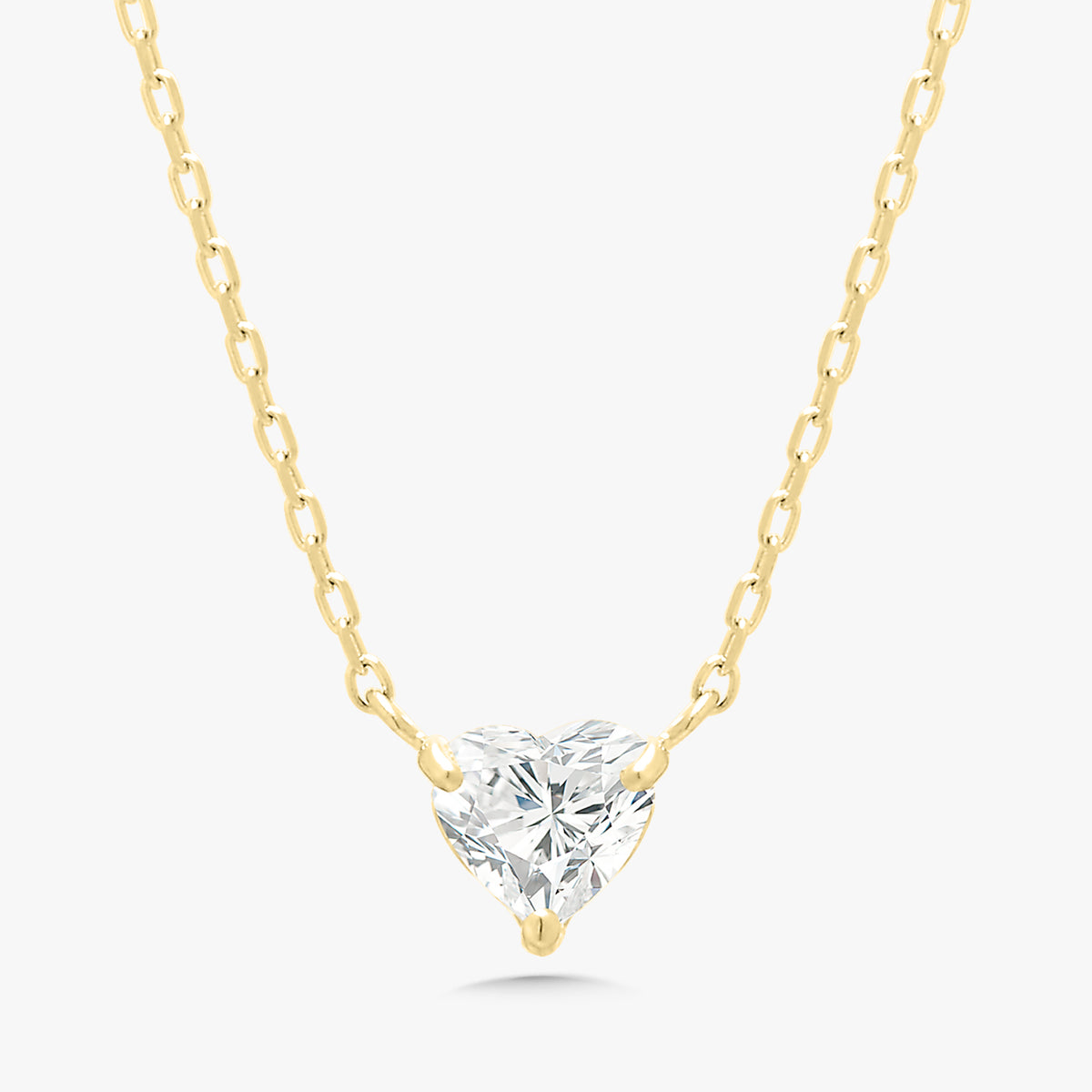 Lover Diamond Heart Necklace