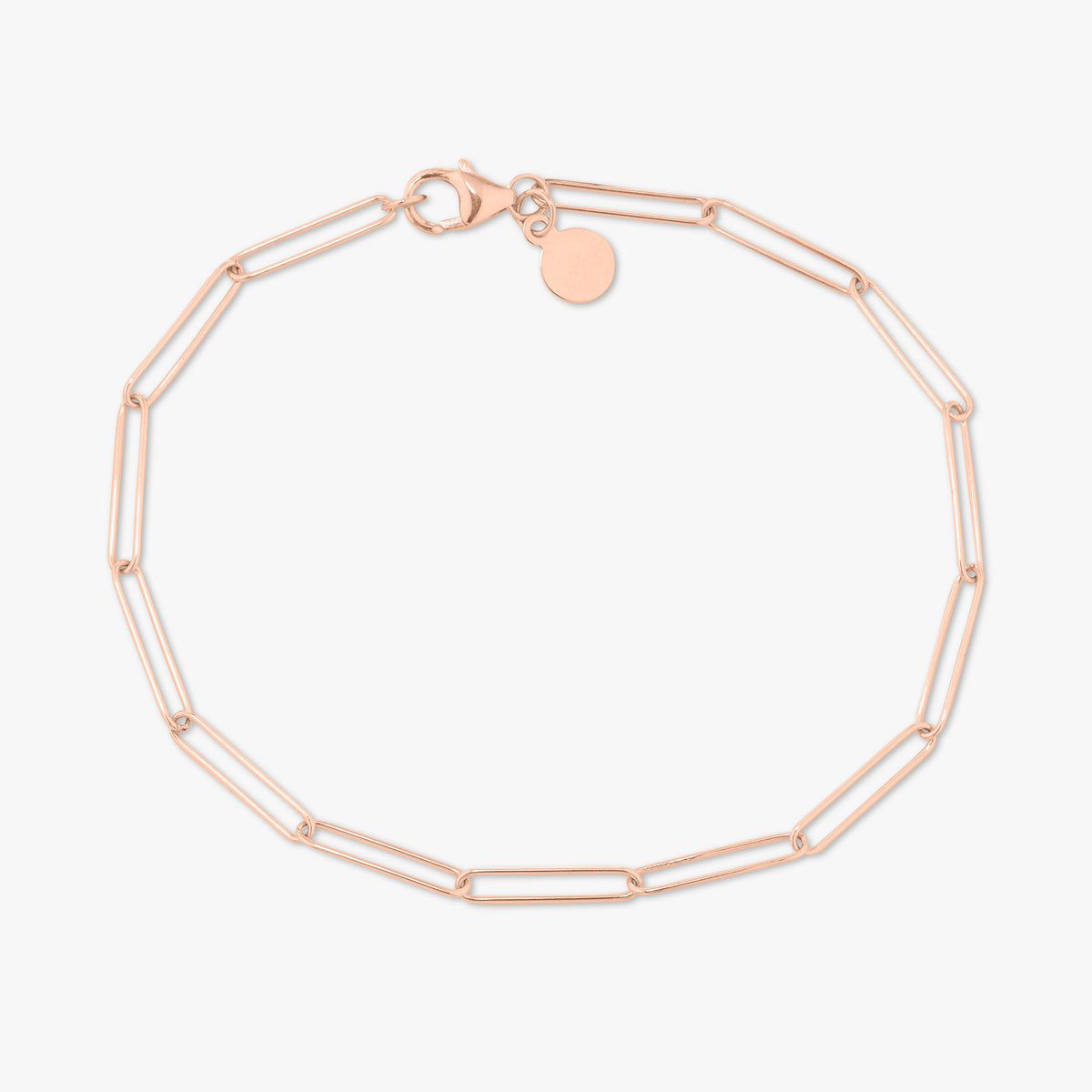 Lungo Paperclip Chain Bracelet 2.7mm