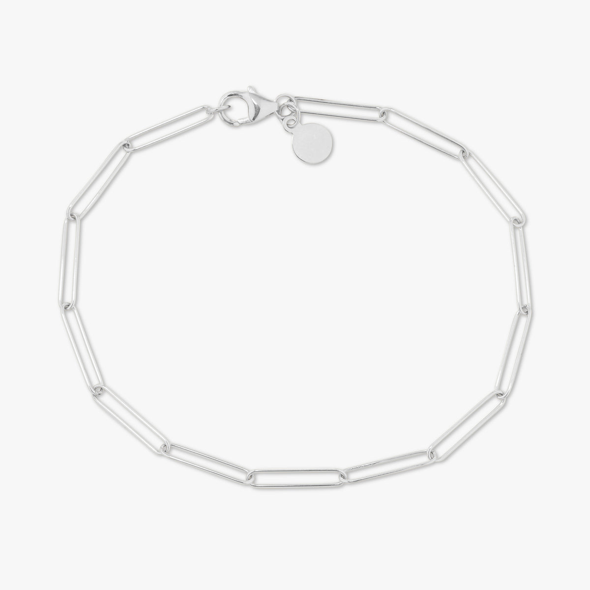 Lungo Paperclip Chain Bracelet 2.7mm