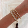 "MAMA" Station Diamond Bangle Bracelet
