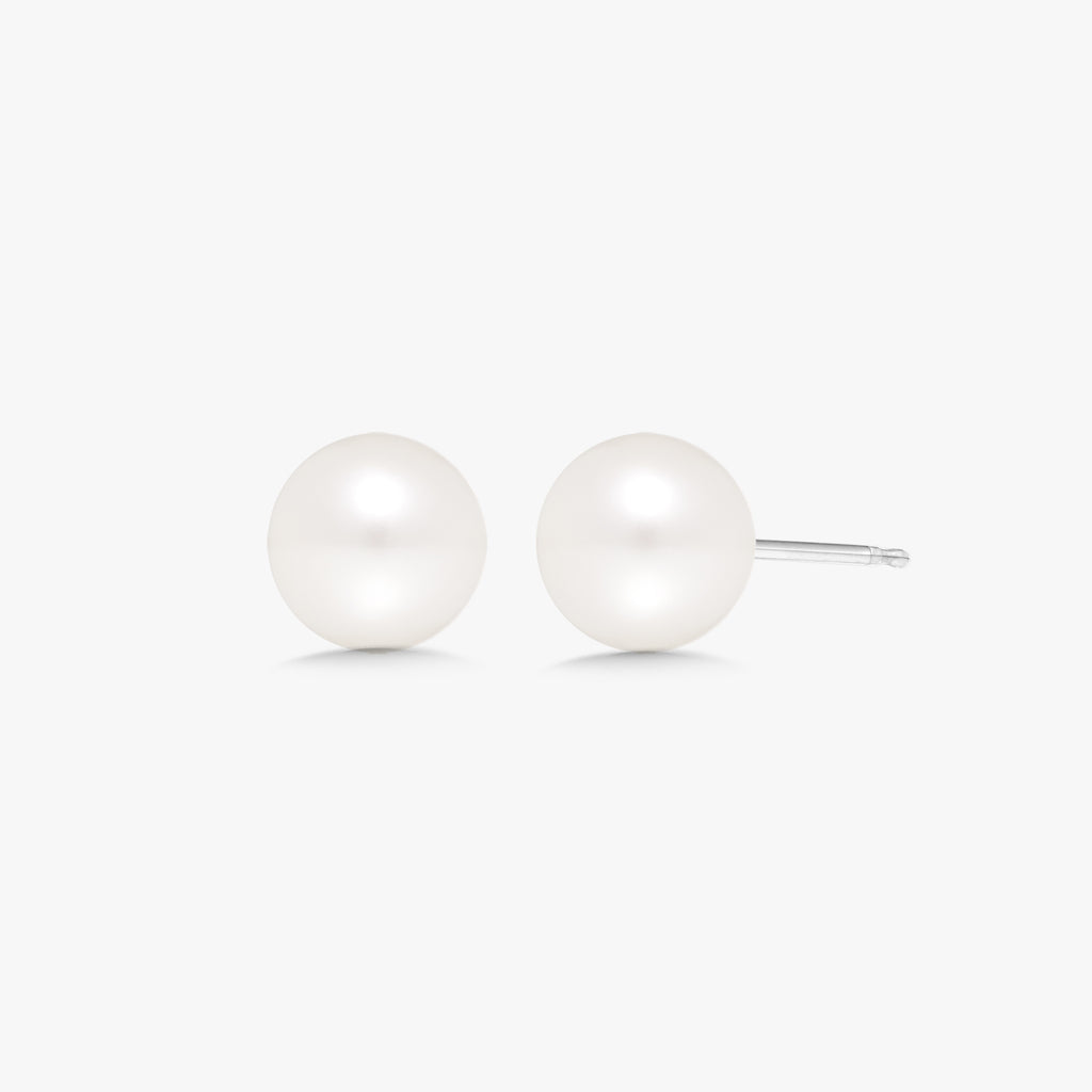 [COLD FRAME] ☆ / COLD WHITE 8mm PEARL EARRINGS COLD WHITE PEARL EAR CUFF