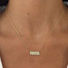 Mamas Diamond Bubble Necklace