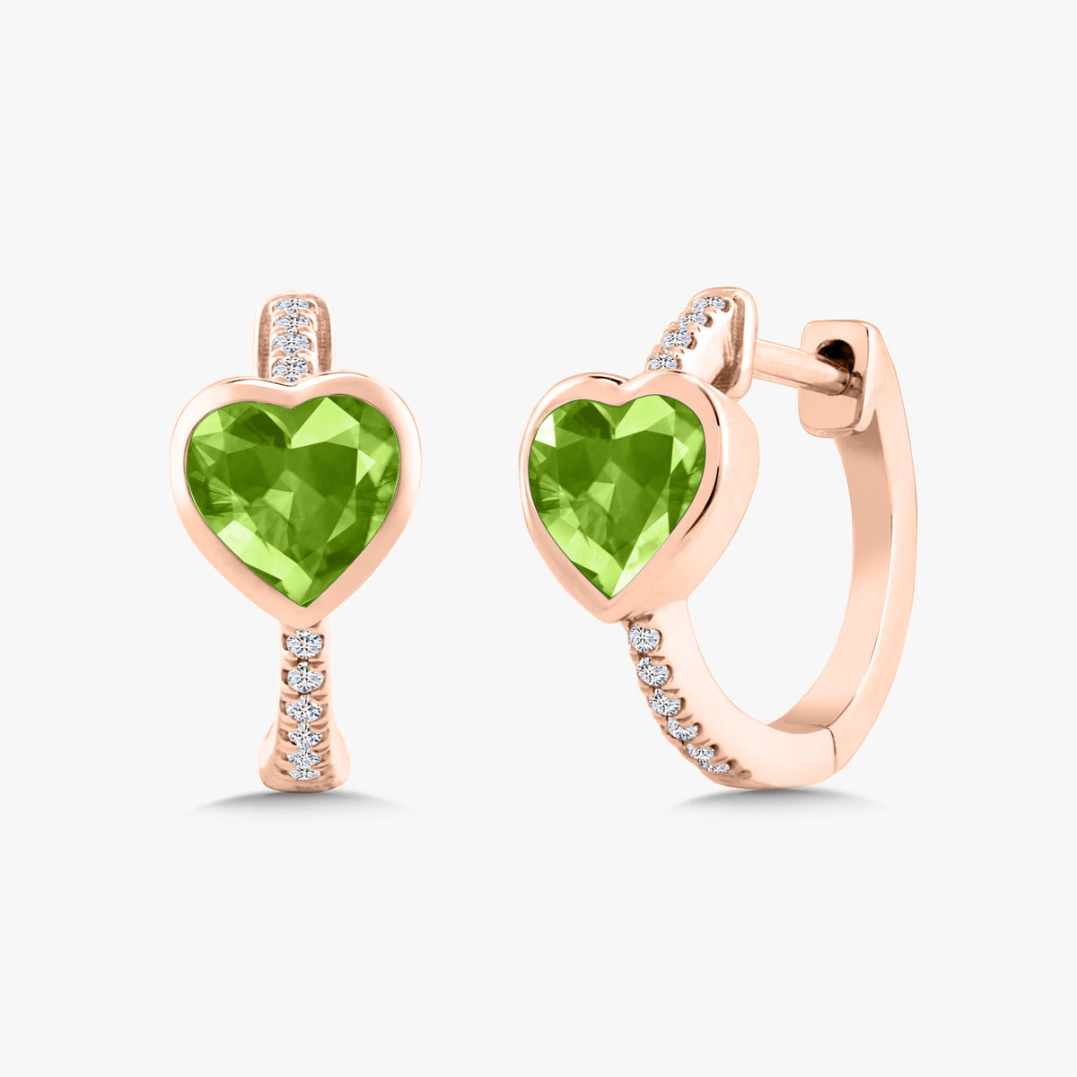 Mama Heart Station Huggie Earrings