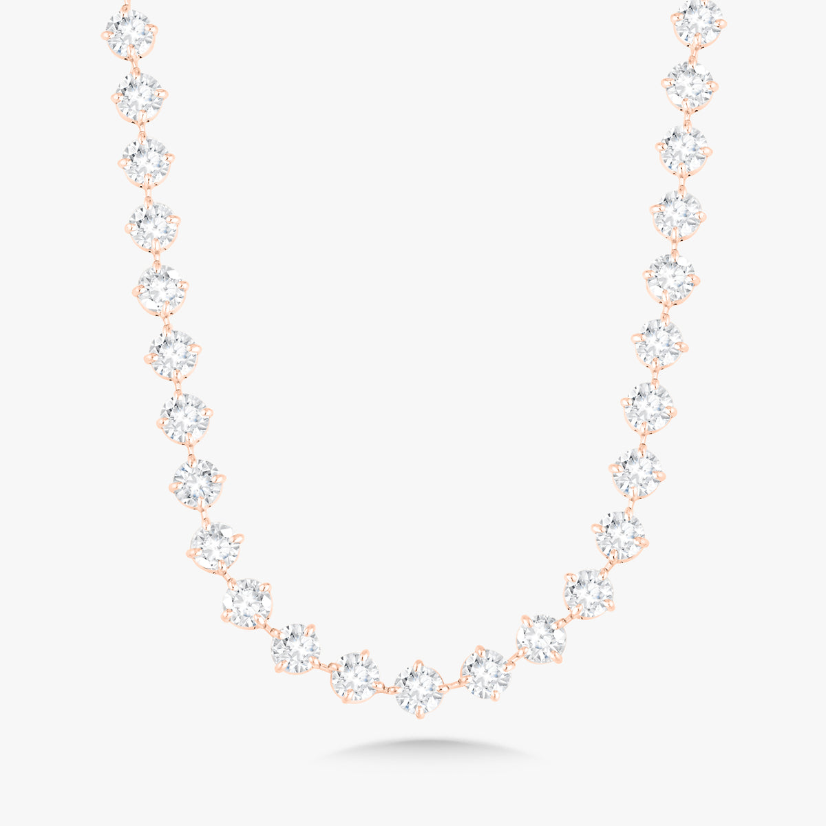 Mamas Charlie Cloud® Diamond Tennis Necklace 25.25 ctw