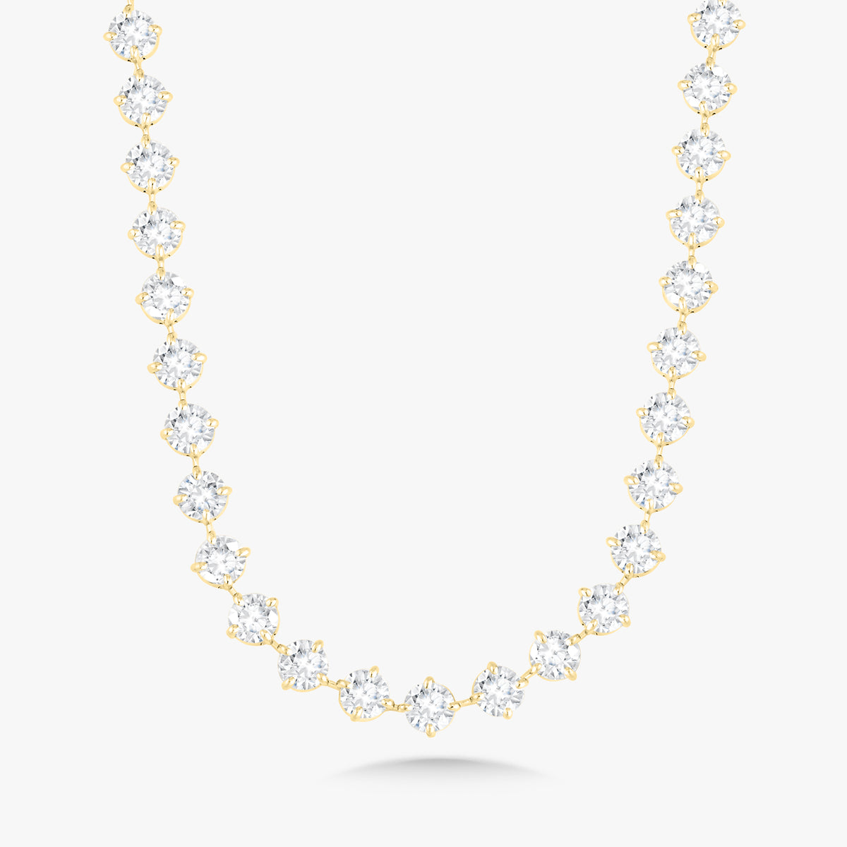 Mamas Charlie Cloud® Diamond Tennis Necklace 25.25 ctw