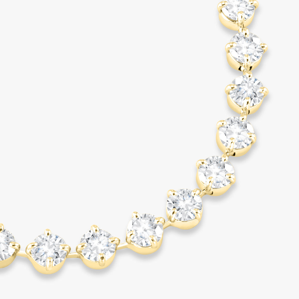 Mamas Charlie Cloud® Diamond Tennis Necklace 25.25 ctw