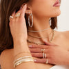 Mama's Charlie Cloud® Diamond Hoop Earrings 11.00 ctw