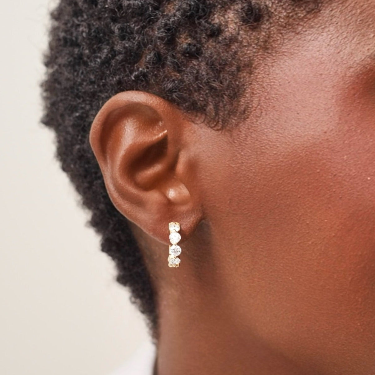 Mama's Charlie Cloud® Diamond Huggie Earrings 1.85 ctw