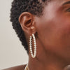 Mama's Charlie Cloud® Double Sided Eternity Diamond Hoop Earrings 12 ctw