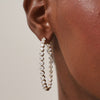 Mama's Charlie Cloud® Double Sided Eternity Diamond Hoop Earrings