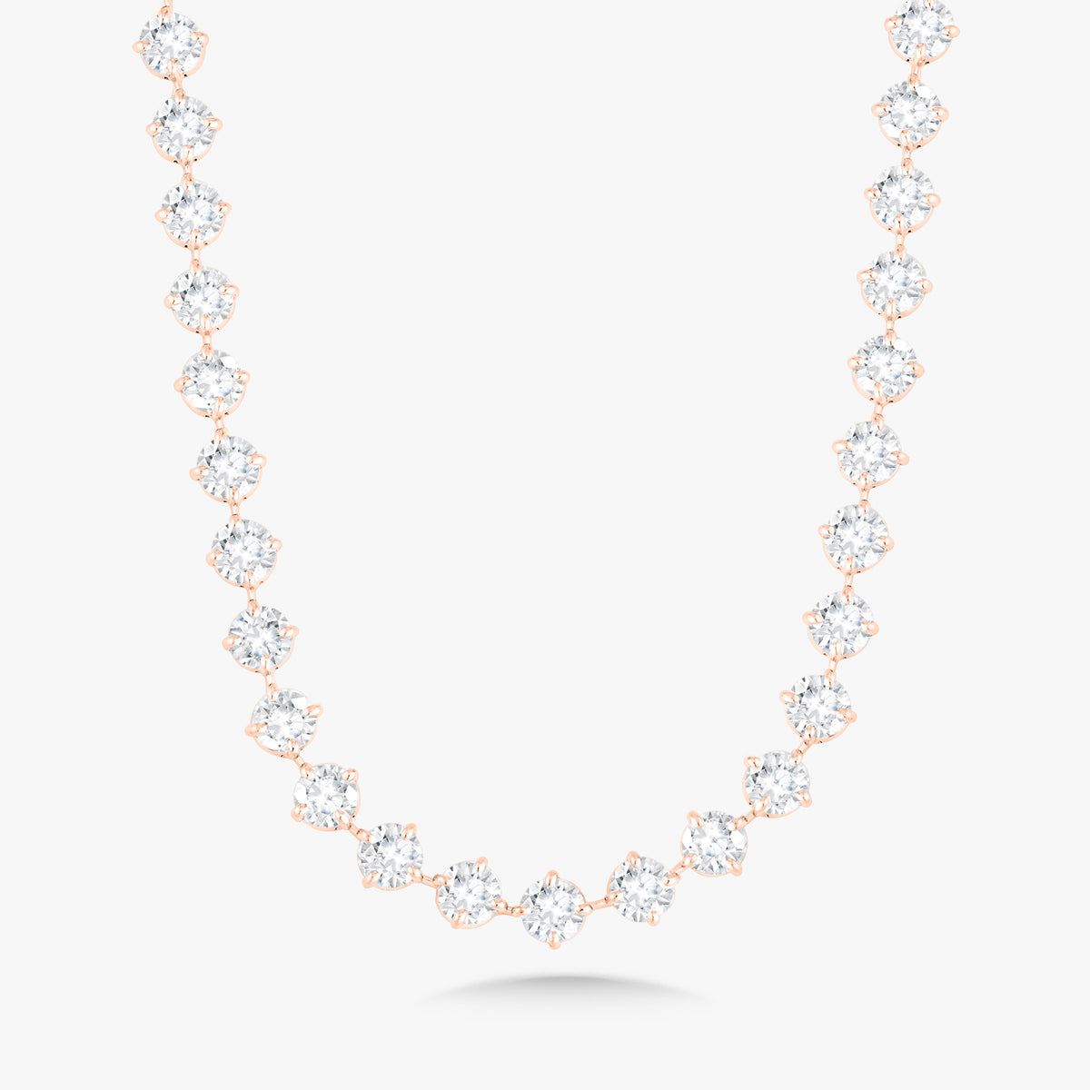 Mamas Charlie Cloud® Diamond Tennis Necklace 25.25 ctw