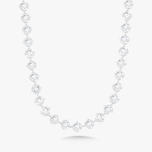Mamas Charlie Cloud® Diamond Tennis Necklace 25.25 ctw