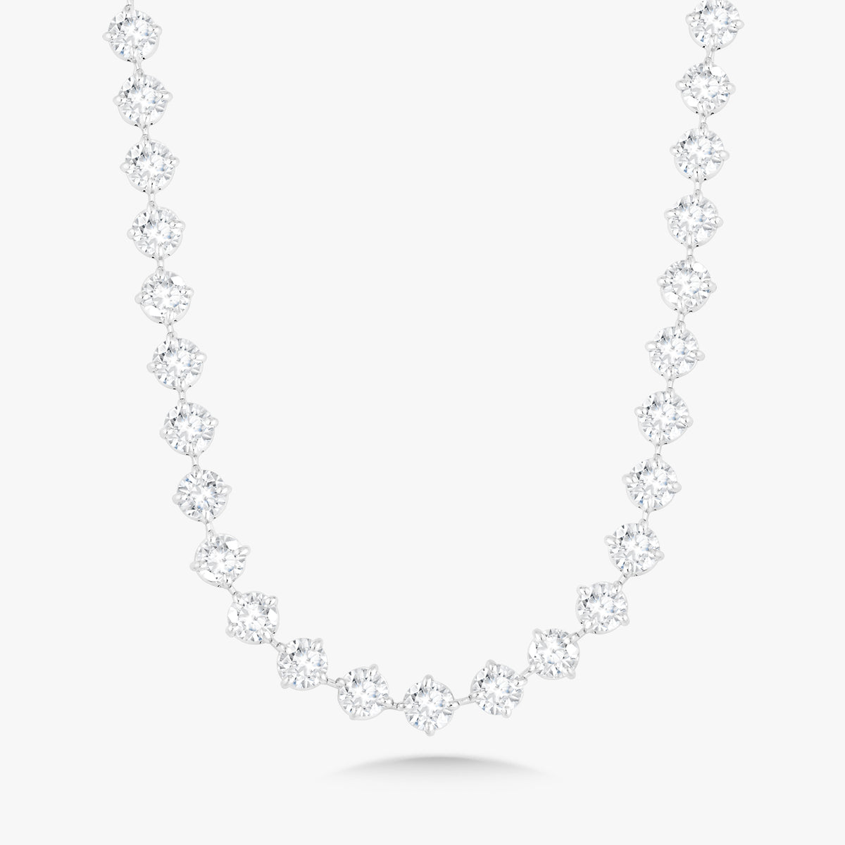 Mamas Charlie Cloud® Diamond Tennis Necklace 25.25 ctw