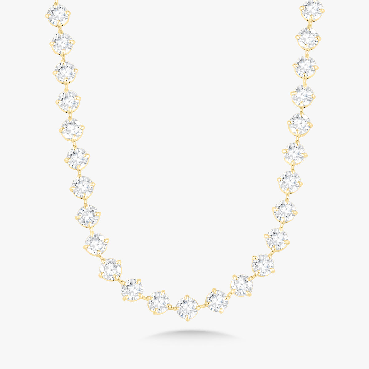 Mamas Charlie Cloud® Diamond Tennis Necklace 25.25 ctw