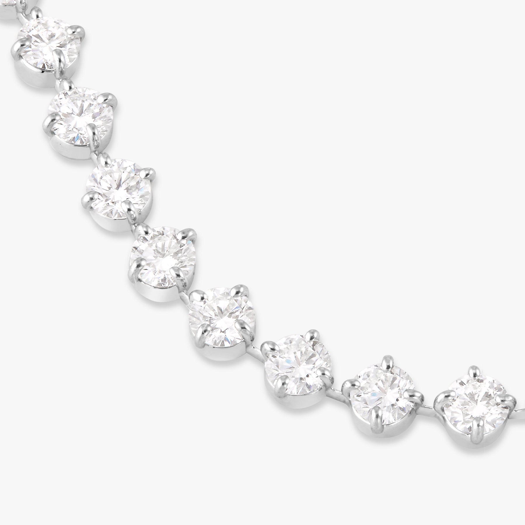 Mamas Charlie Cloud® Diamond Tennis Necklace 25.25 ctw – RWFJ