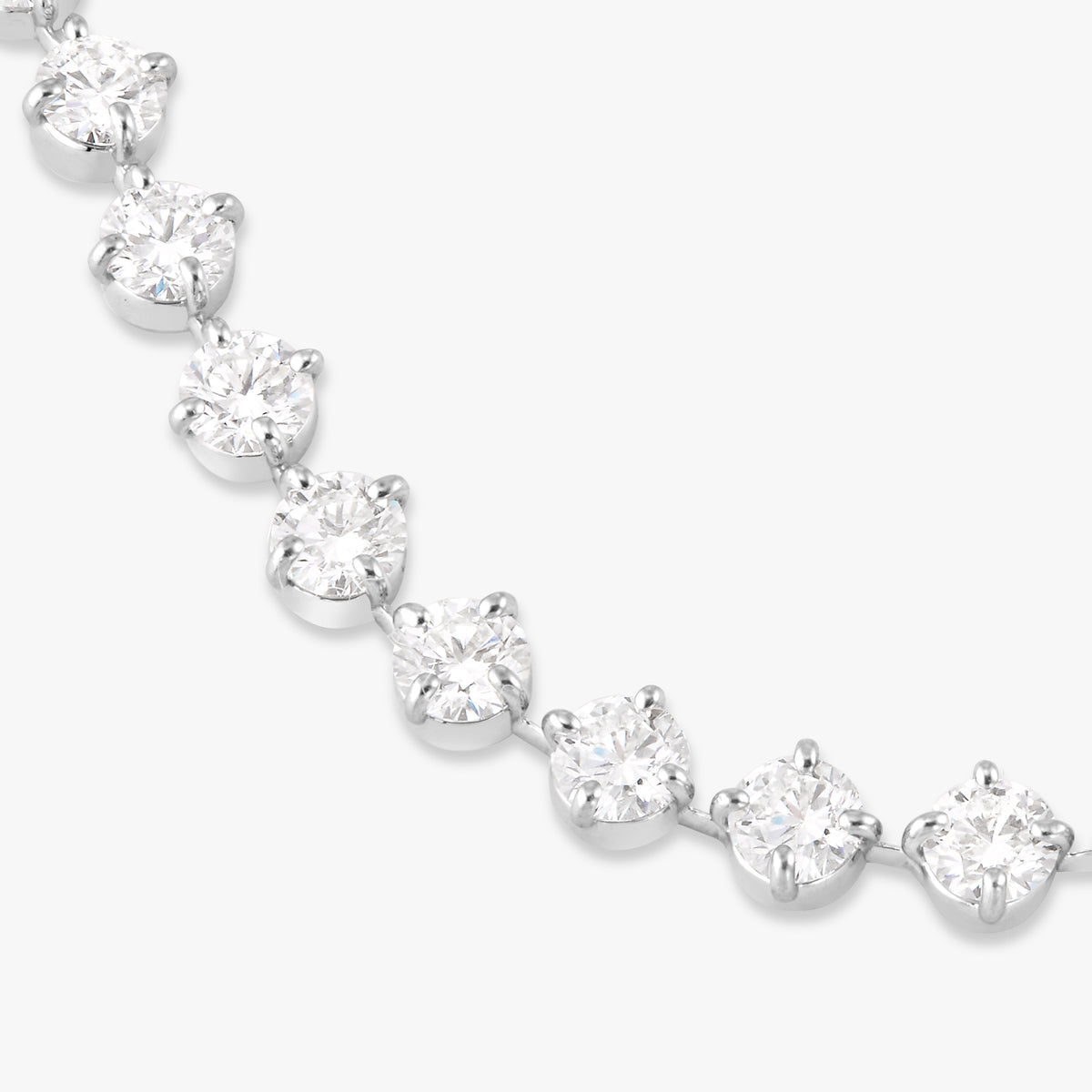 Mamas Charlie Cloud® Diamond Tennis Necklace 25.25 ctw