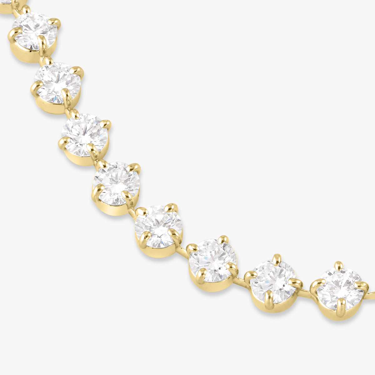 Mamas Charlie Cloud® Diamond Tennis Necklace 25.25 ctw