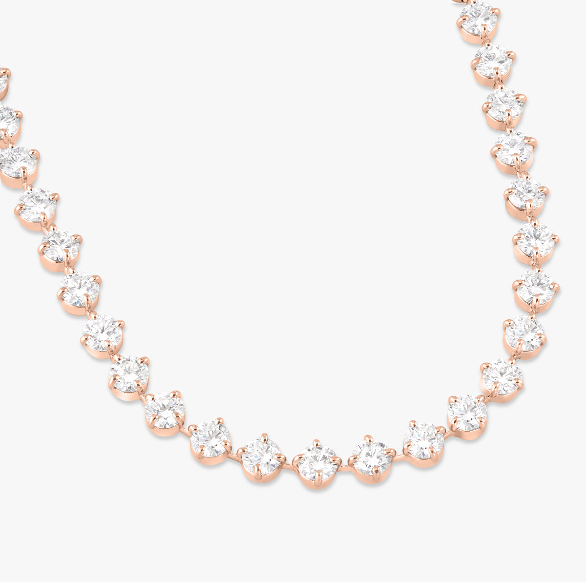 Mamas Charlie Cloud® Diamond Tennis Necklace 25.25 ctw