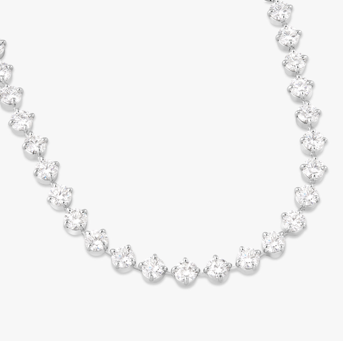 Mamas Charlie Cloud® Diamond Tennis Necklace 25.25 ctw