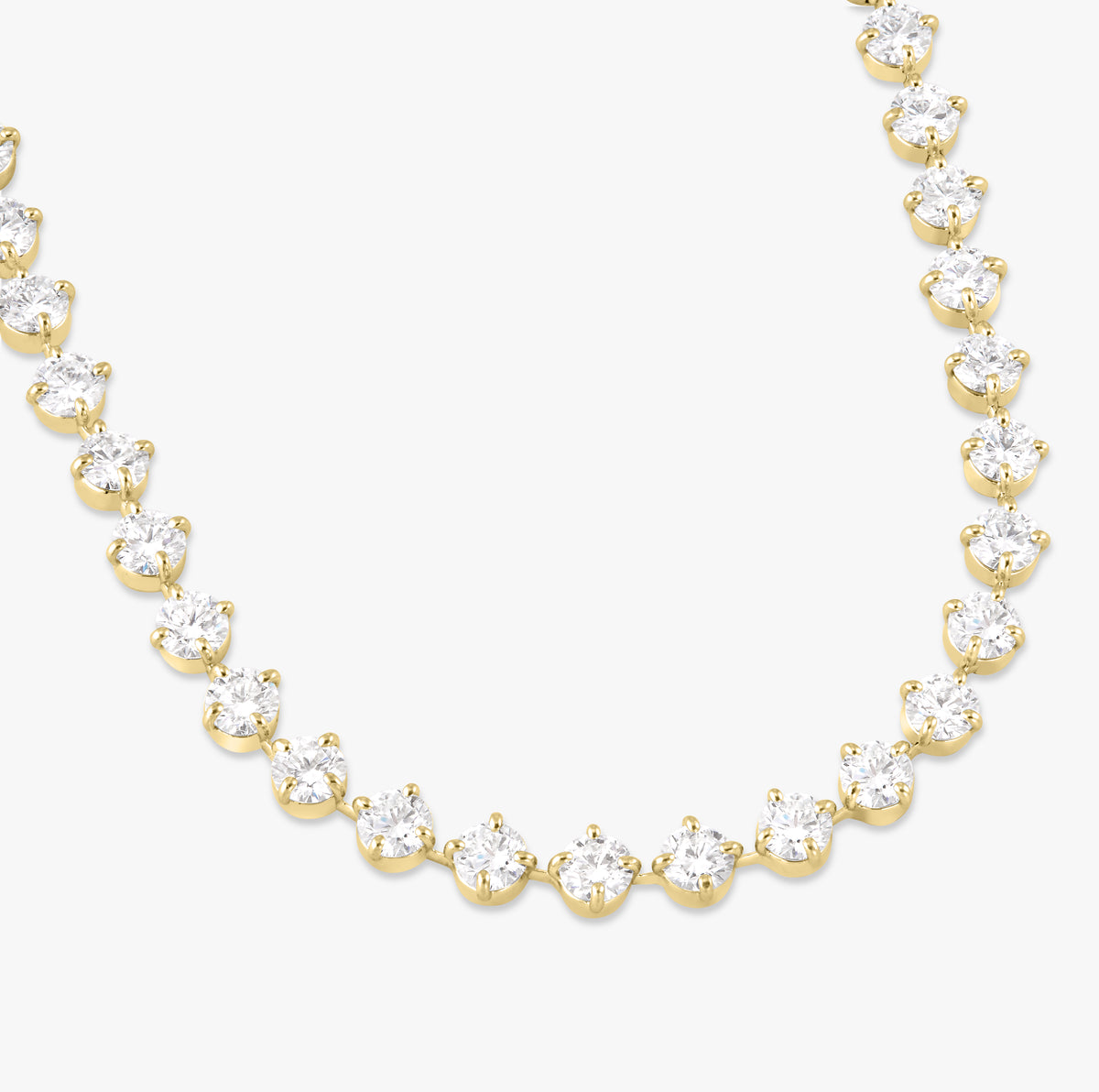 Mamas Charlie Cloud® Diamond Tennis Necklace 25.25 ctw