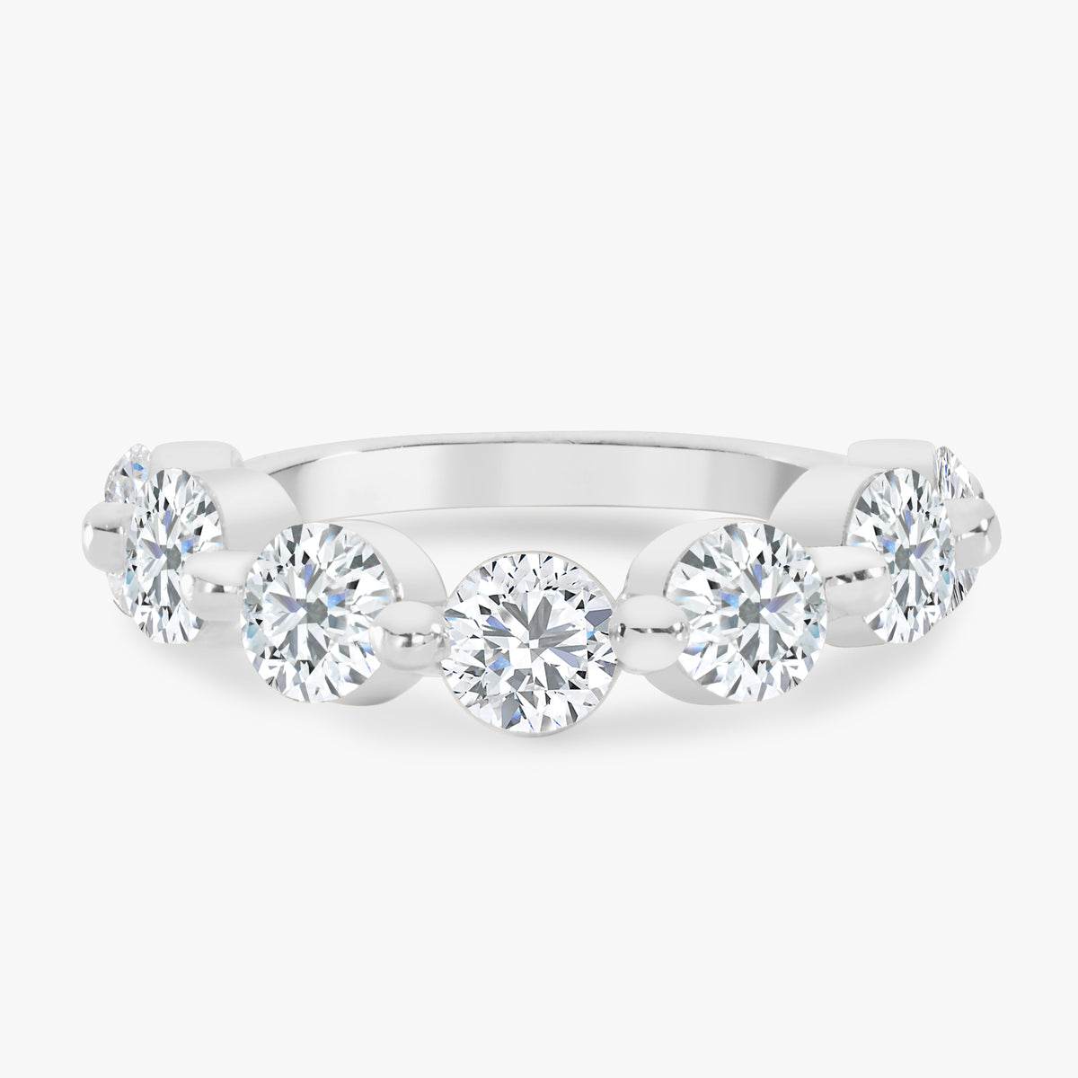 Mama's Charlie Cloud® Band (Curved) 2.87 ctw