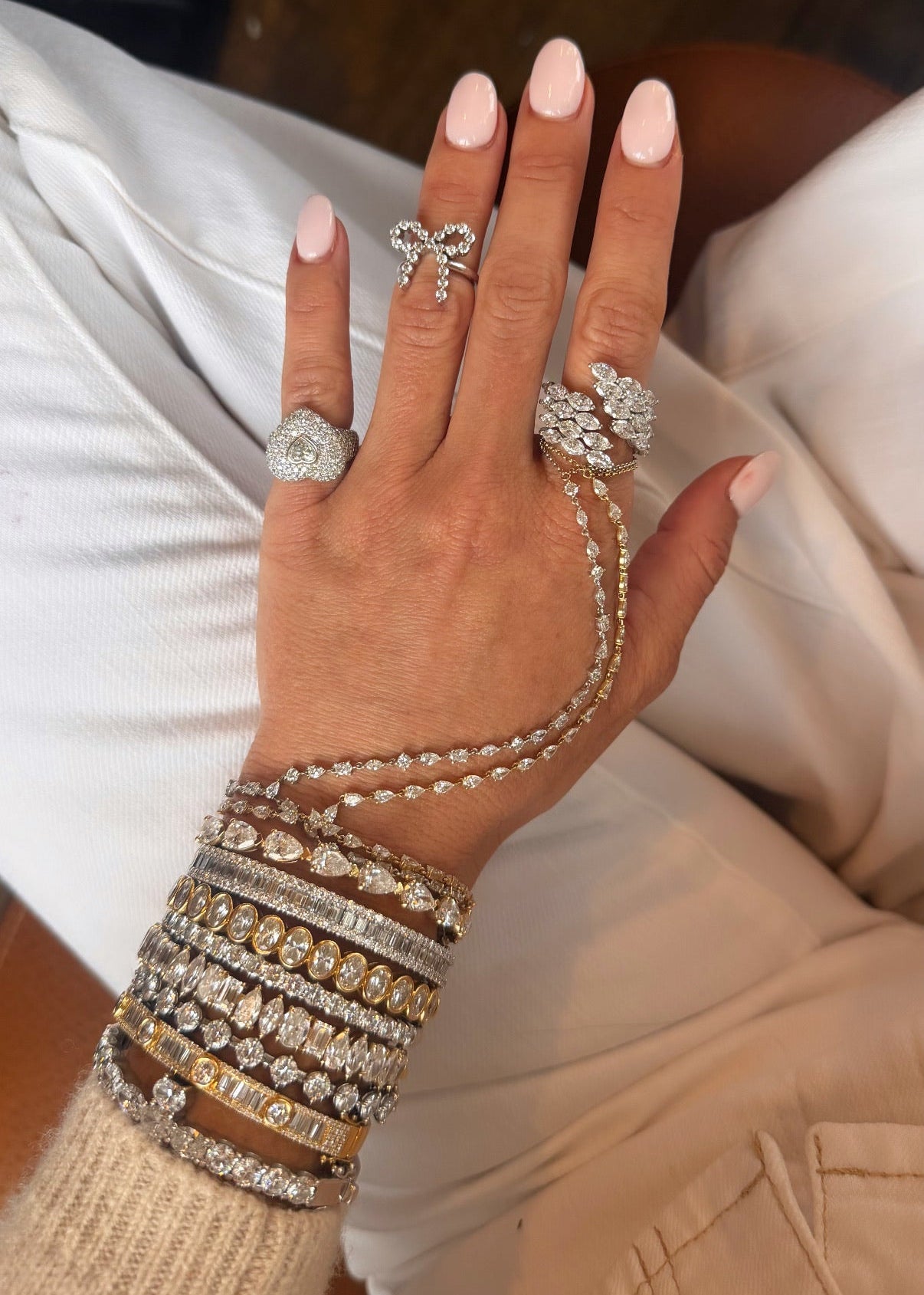 Lennox Baguette Bangle 3.37 ctw – RWFJ