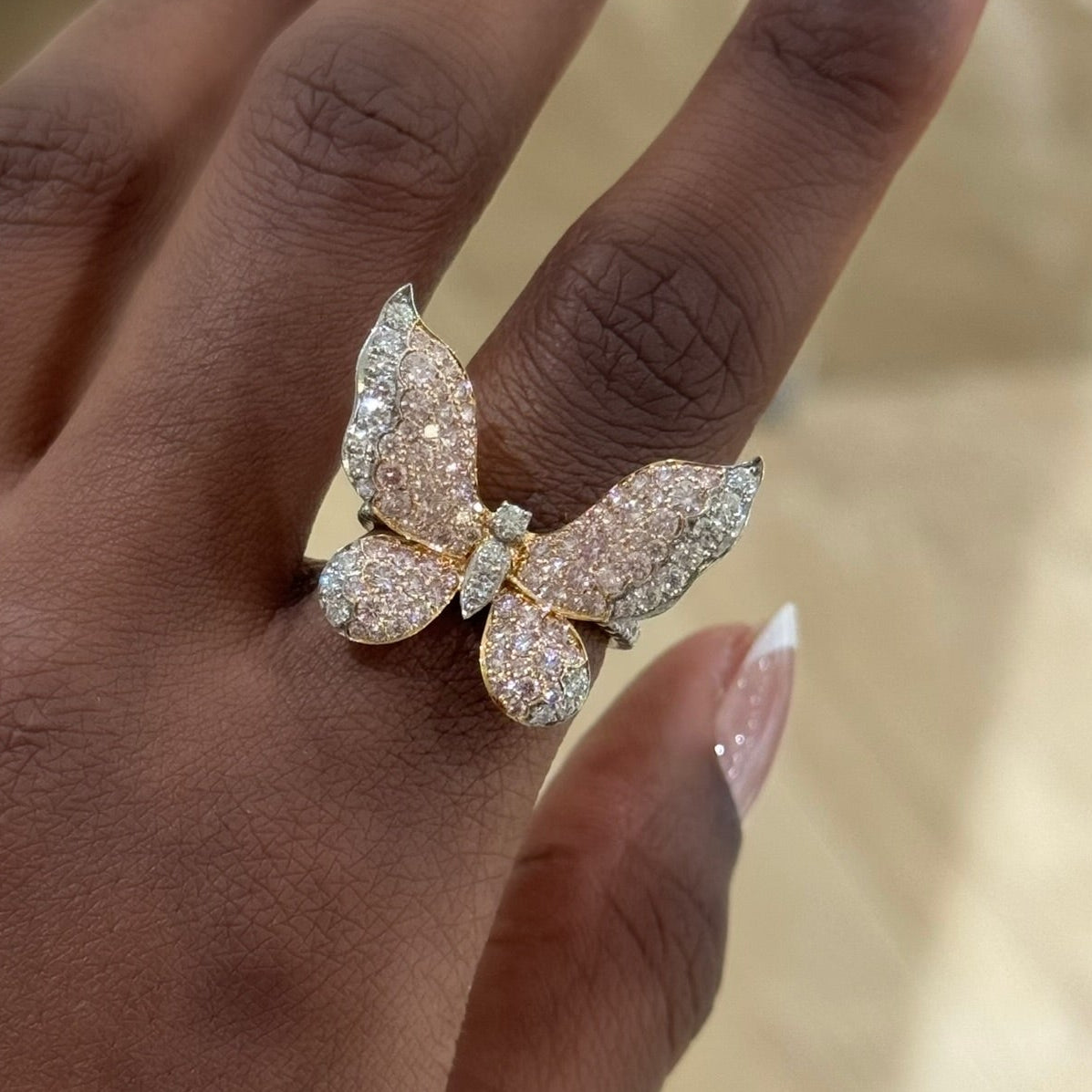 Mariposa Butterfly Ring