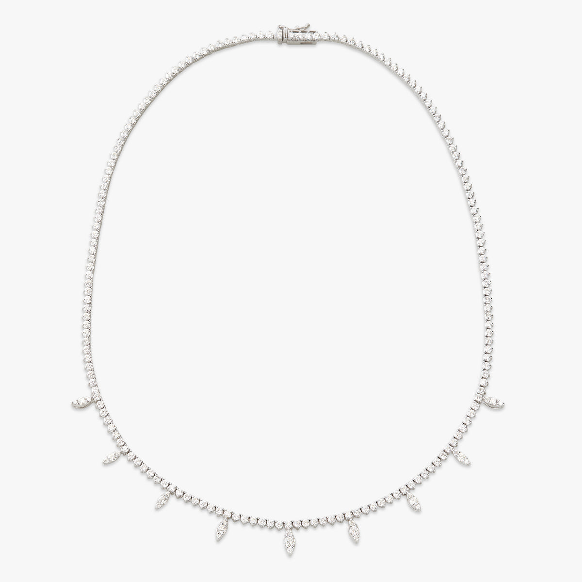 Jori Marquise Illusion Diamond Necklace 7.23 ctw