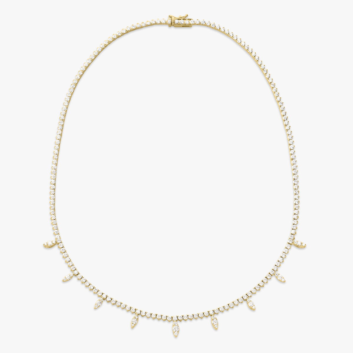 Jori Marquise Illusion Diamond Necklace 7.23 ctw