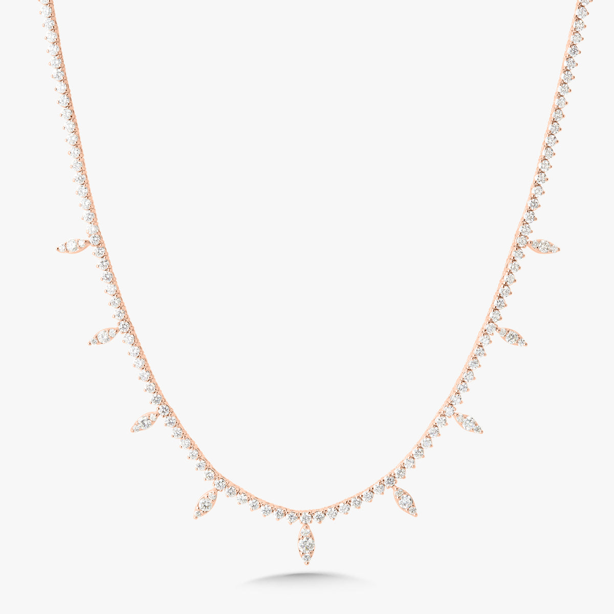 Jori Marquise Illusion Diamond Necklace 7.23 ctw