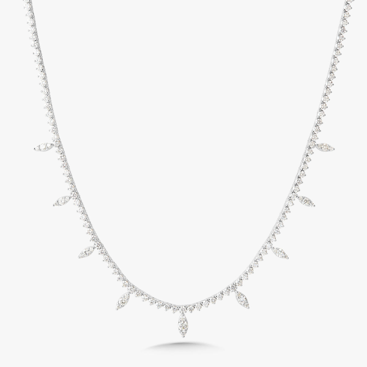 Jori Marquise Illusion Diamond Necklace 7.23 ctw