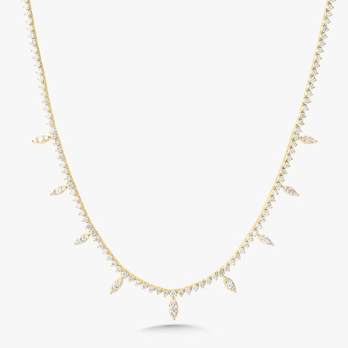 Jori Marquise Illusion Diamond Necklace 7.23 ctw