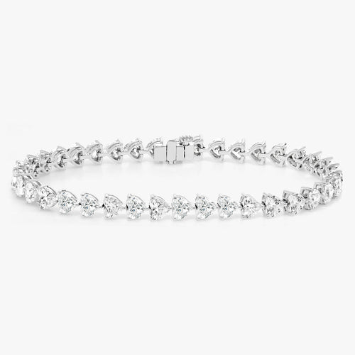 Mayfair Diamond Heart Tennis Bracelet 12.15 ctw