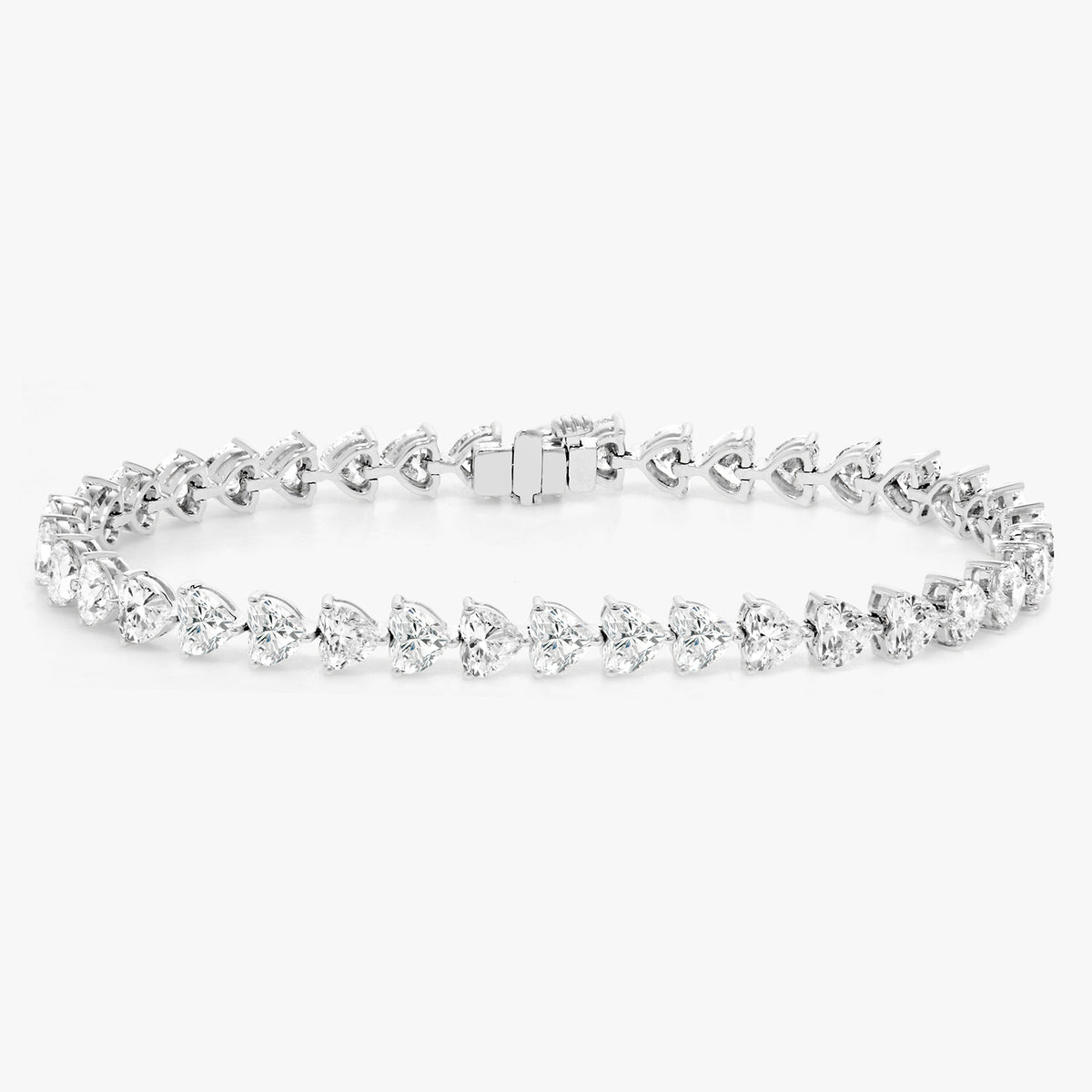 Mayfair Diamond Heart Tennis Bracelet 12.15 ctw