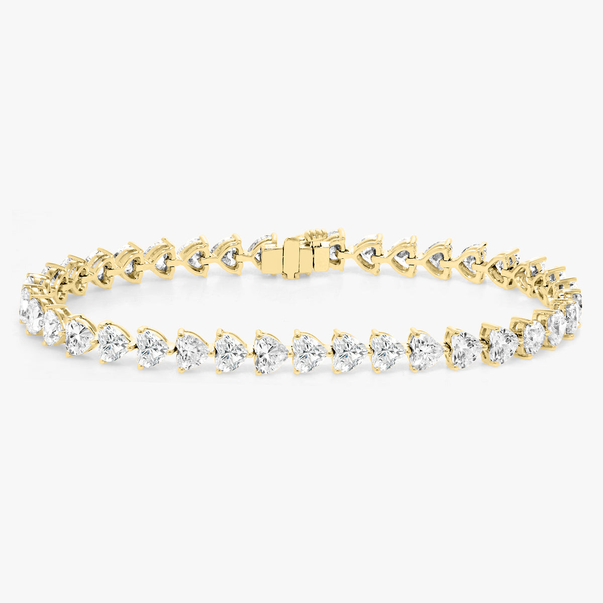 Mayfair Diamond Heart Tennis Bracelet 12.15 ctw