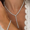 Mayfair Diamond Heart Lariat Necklace 29 ctw